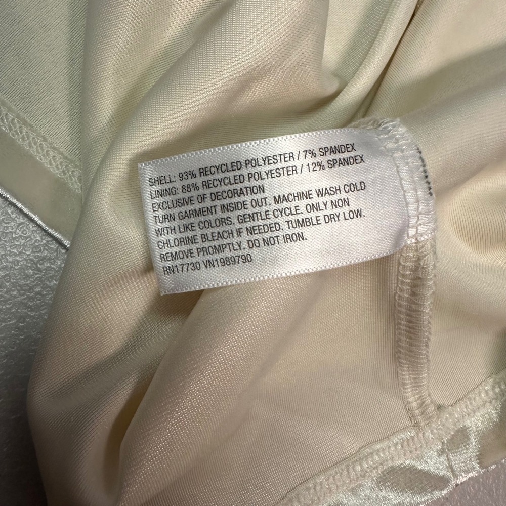 Wild Fable Womens 2X Velvet Cami Tank Top Champagne Beige Square Neck Cropped - Picture 5 of 5